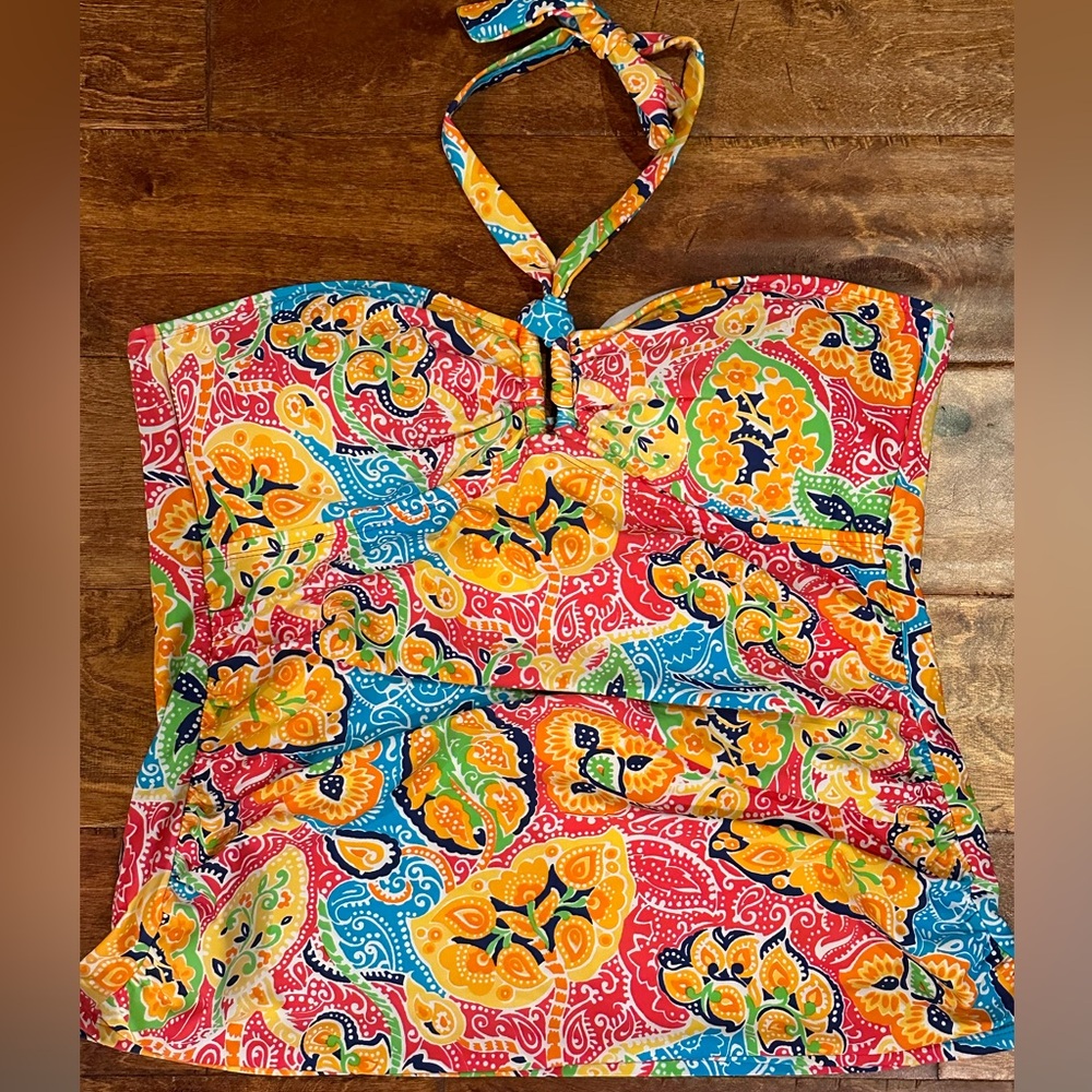 Chaps tankini top